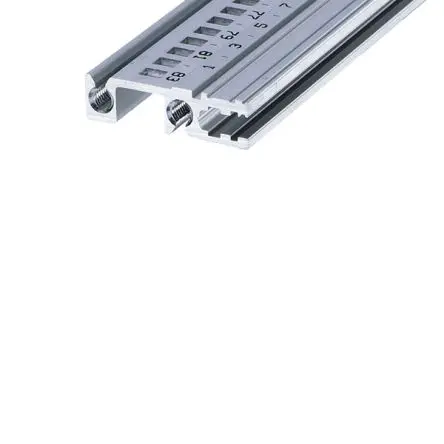 Produktfoto 1 von nVent SCHROFF Schiene, Aluminium-Strangpressprofil, Horizontal Rail, 63 TE, 63HP breit, 325 mm hoch, 325 mm tief