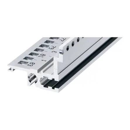 Produktfoto 1 von nVent SCHROFF Schiene, Aluminium-Strangpressprofil, Horizontal Rail, 84 TE, 84HP breit, 432 mm hoch, 432 mm tief