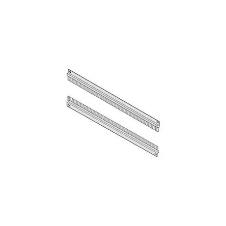 Produktfoto 1 von nVent SCHROFF 1 U Kabelmanagement-Platte Bürstenleiste zur Verwend.mit Kanäle, Aluminium 43.6 mm 43.6 mm 43.6mm