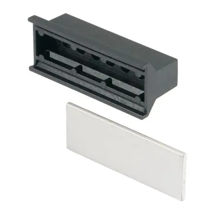 Produktfoto 1 von nVent SCHROFF Führungsschiene Griff Polycarbonat für Frontplatten