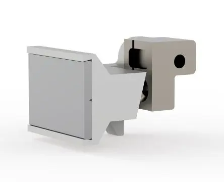 Produktfoto 1 von nVent SCHROFF Führungsschiene Extraktionsgriff-Bodenbaugruppe Polycarbonat für Frontplatten, 6 U