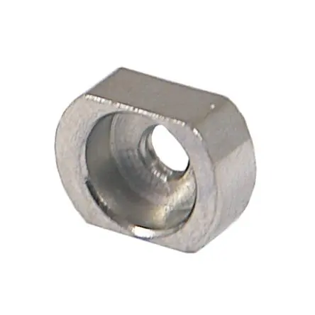 Produktfoto 1 von nVent SCHROFF Führungsschiene Hülse Edelstahl für Frontplatte, 10 U