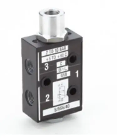 Produktfoto 1 von Norgren S666 Pneumatisches Magnetventil G, Pneumatisch/Feder-betätigt