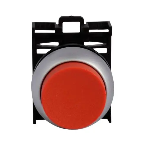 Produktfoto 1 von Eaton RMQ Titan M22 Drucktastenkopf Ø 22 mm, Rot Tastend Rund Rund Kunststoff, IP69