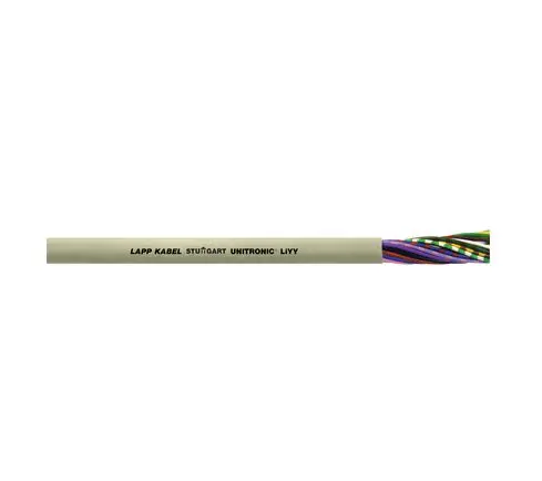 Produktfoto 1 von Lapp UNITRONIC LiYY Datenkabel 0,34 mm² Ø 5.5mm Ungeschirmt Schirmung PVC isoliert Mehrleiter Grau