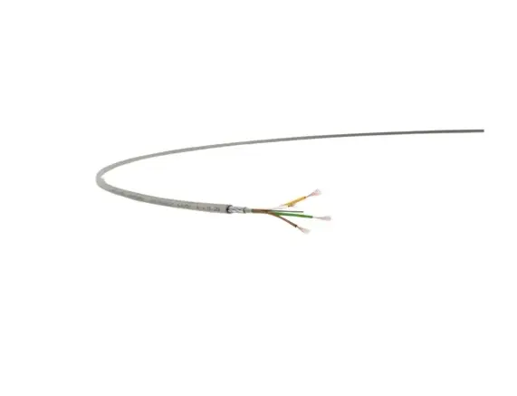 Produktfoto 1 von Lapp UNITRONIC LiYCY Datenkabel 0,25 mm² Ø 6mm, Kupfergeflecht geschirmt PVC isoliert Mehrleiter Grau
