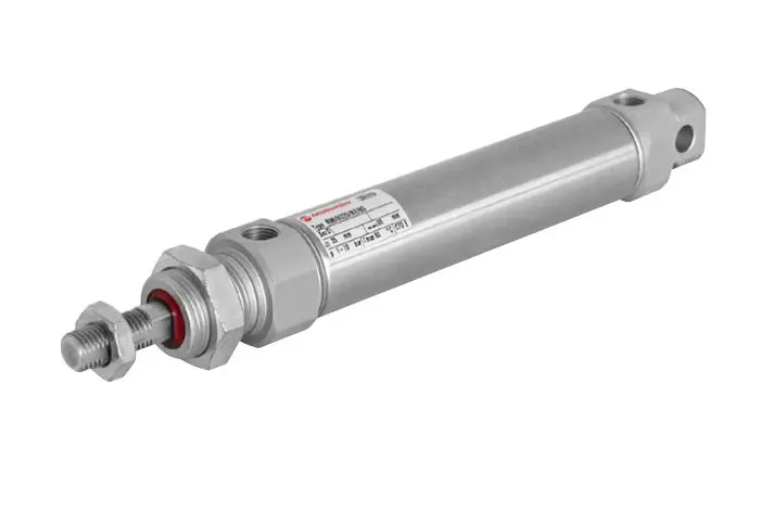 Produktfoto 1 von Norgren RM/8000/M RM/8016/M/25, M5 Pneumatikzylinder doppeltwirkend, Bohrung Ø 16mm / Hub 25mm, bis 10bar