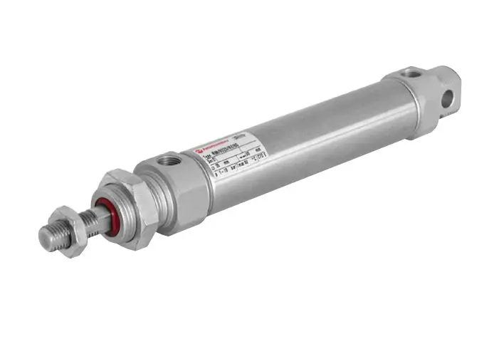 Produktfoto 1 von Norgren RM/8000/M RM/8020/M/100 Pneumatikzylinder 100 mm Doppeltwirkend, Bohrung Ø 20 mm, bis 10 bar