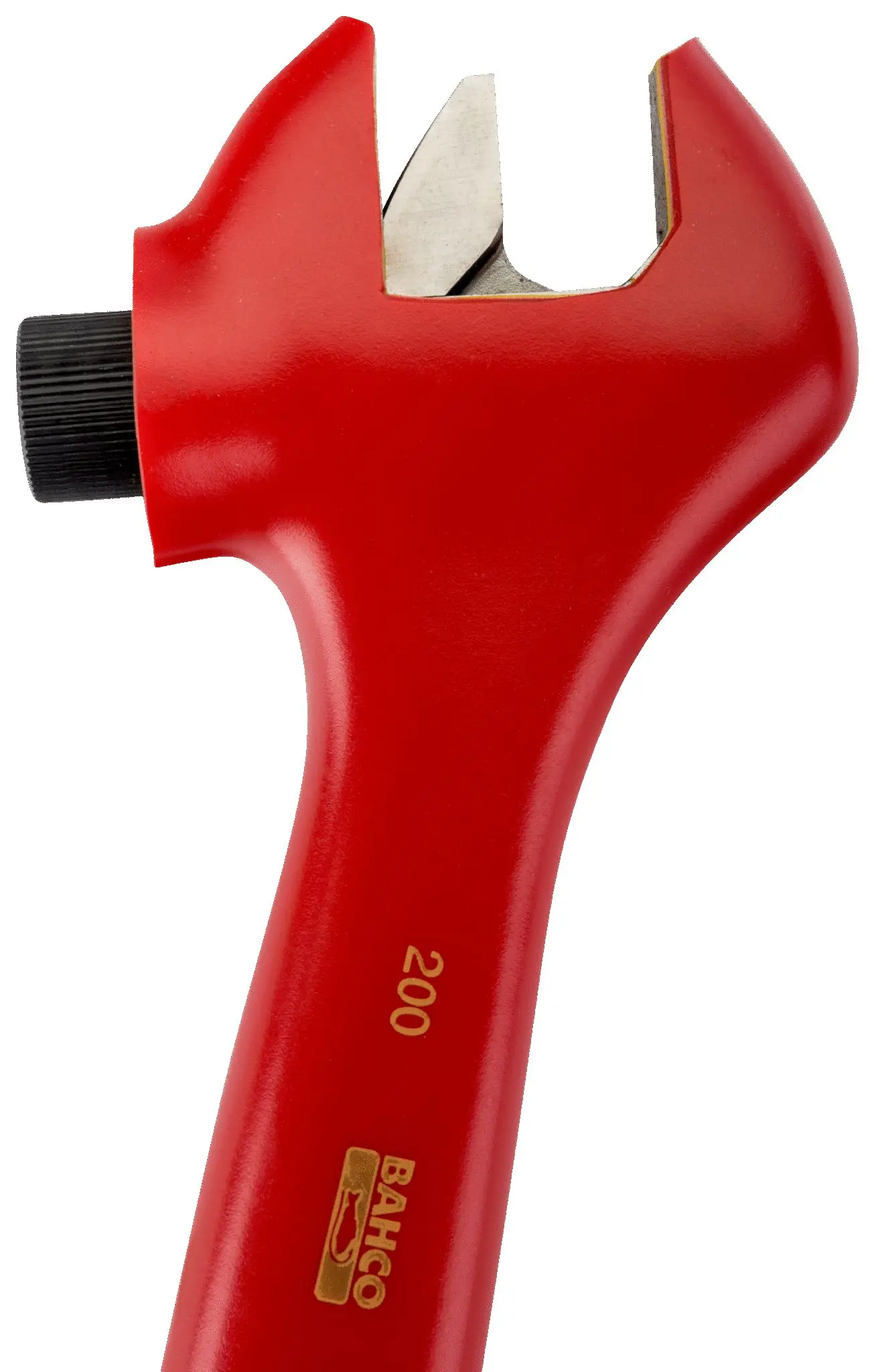 Produktfoto 1 von Bahco VDE 1000V zugelassen Schraubenschlüssel Einstellbar Nicht parkend, Isoliert Griff, Backenweite 39 mm, / Länge 305