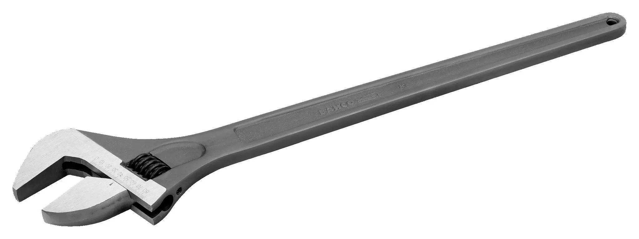 Produktfoto 1 von Bahco Schraubenschlüssel Rollgabelschlüssel Nicht parkend, Kunststoff Griff, Backenweite 85 mm, / Länge 770 mm