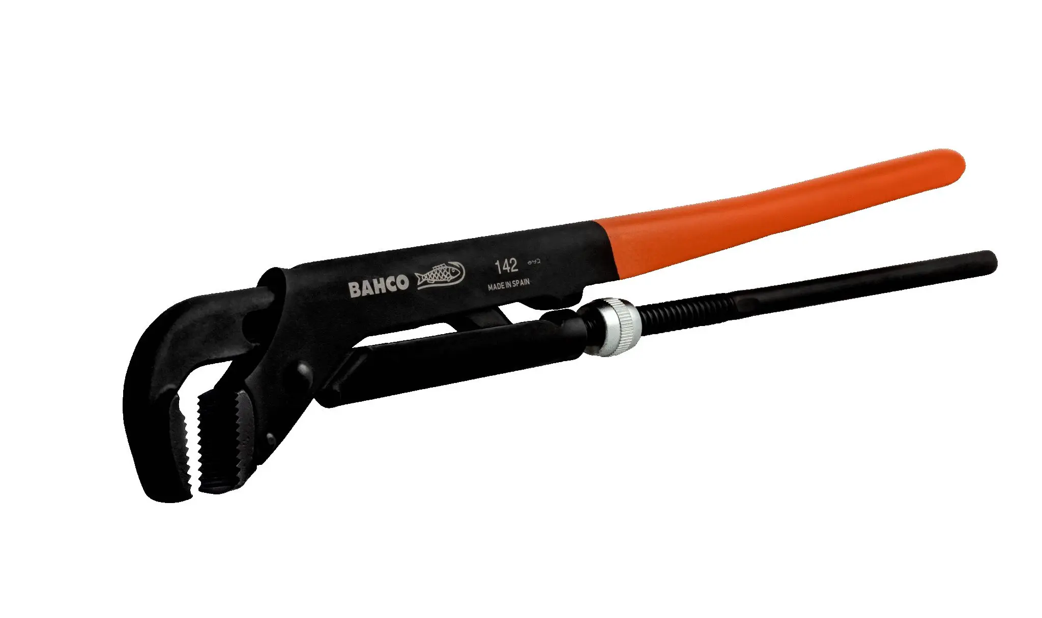 Produktfoto 1 von Bahco Schraubenschlüssel Rohrzange Nicht parkend, Metall Griff, Backenweite 65 mm, / Länge 426 mm