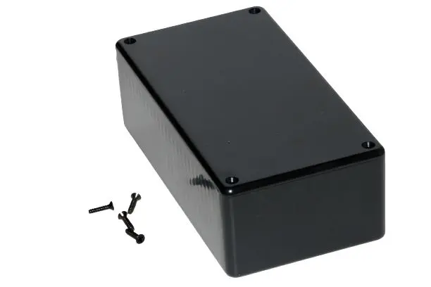 Hammond 1591; Gehäuse; ABS; Schwarz IP54 Breite 80 mm Höhe 46 mm Länge 150 mm