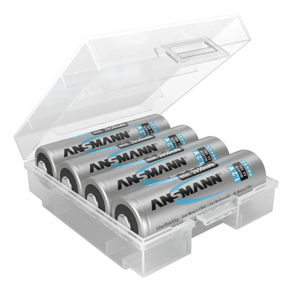 Produktfoto 1 von Ansmann Batteriebox für 4 x 2 x AAA, AA