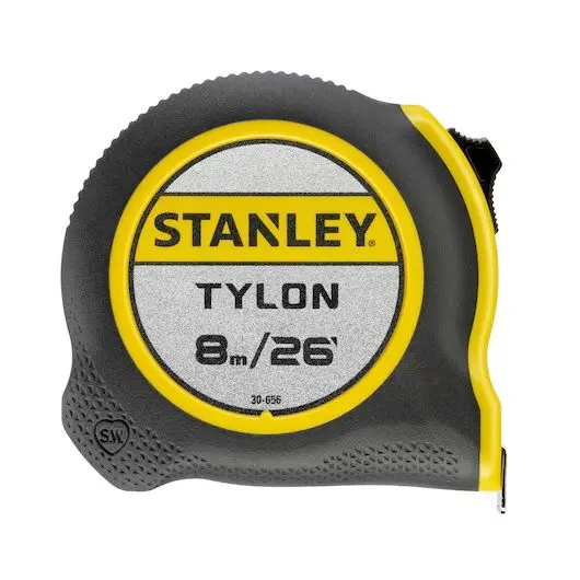 Stanley 0-30-656 Maßband, L. 8 m Zoll, Metrisch 25 mm