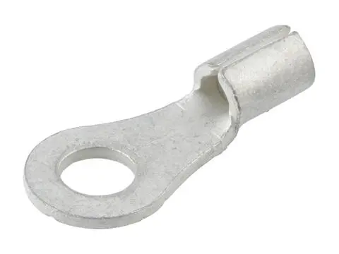 Produktfoto 1 von Molex Versakrimp Ringkabelschuh, Unisoliert 18 AWG, Grau, 14 AWG max.AWG, aussen ø 8.69 mm, innen ø 5.39 mm, M5