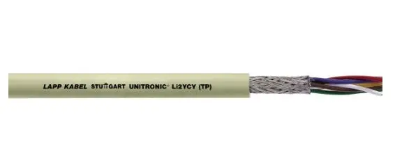Produktfoto 1 von Lapp UNITRONIC Datenkabel, 2-paarig 0,5 mm² Ø 8.5mm S/UTP Schirmung PVC isoliert Twisted Pair Grau