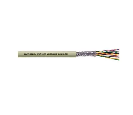 Produktfoto 1 von Lapp Unitronic Datenkabel, 4-paarig 0.75 mm² 50 m Ø 10.9 mm Polyvinylchlorid isoliert Grau
