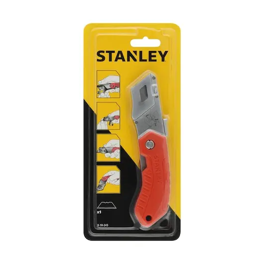 Produktfoto 1 von Stanley Sicherheitsmesser, Allzweck, Gerade 60 mm Einziehbar