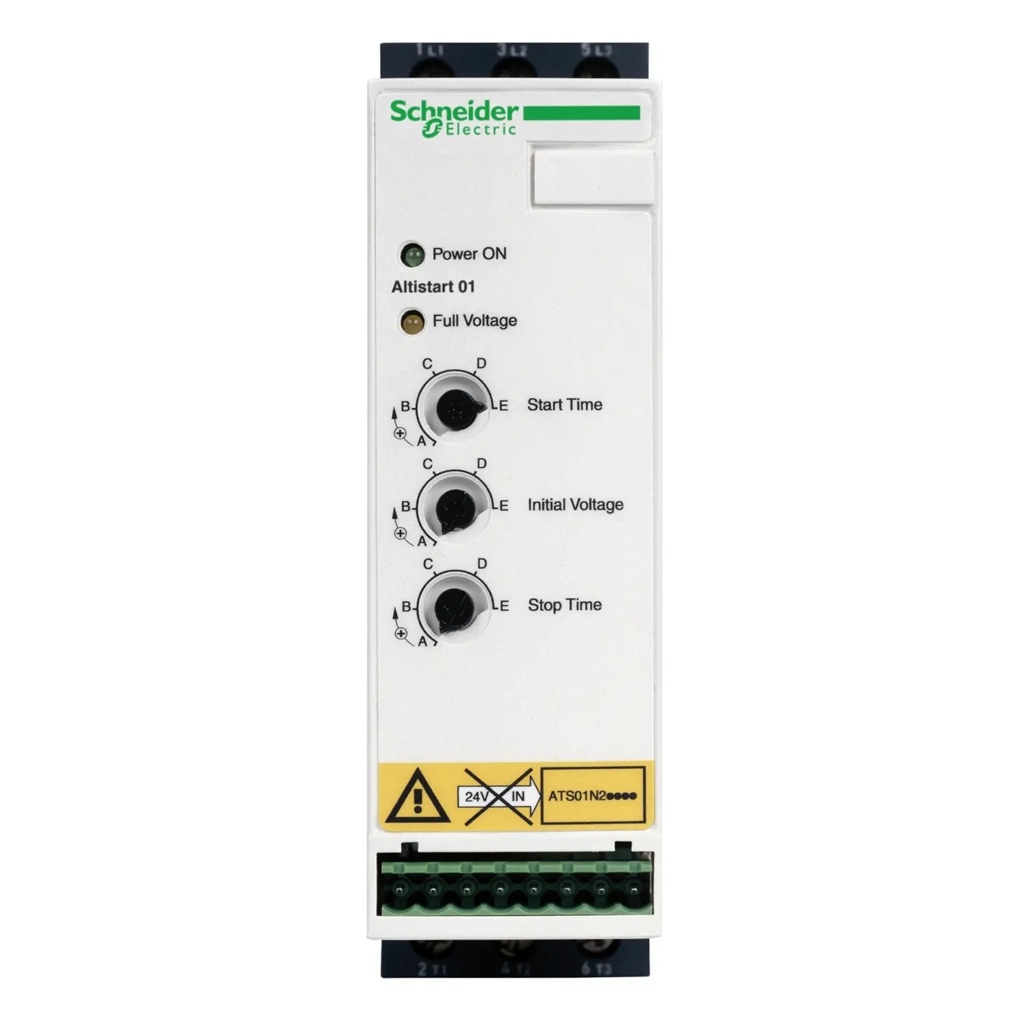 Produktfoto 1 von Schneider Electric Altistart 01 ATS01 Sanftanlauf 3-phasig 7,5 kW, 240 V AC / 32 A