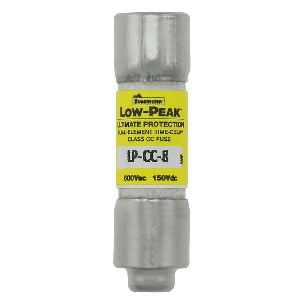 Produktfoto 1 von Eaton Feinsicherung T / 8A 1.5 x 0.41Zoll 150 V ac/dc, 600 V ac/dc Melamin