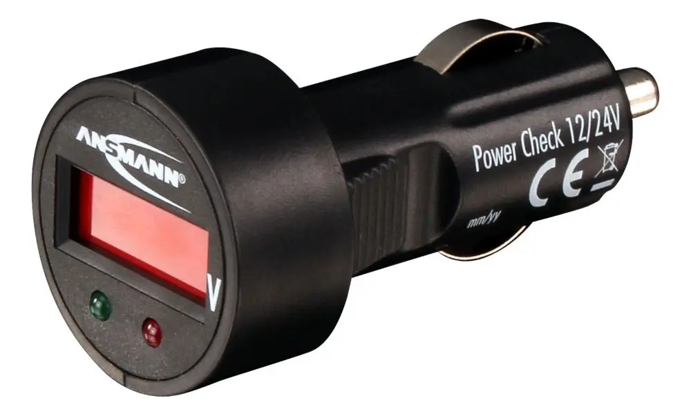 Produktfoto 1 von Ansmann Power Check Autobatterietester für 12 V Bleisäure Akkus/Batterien