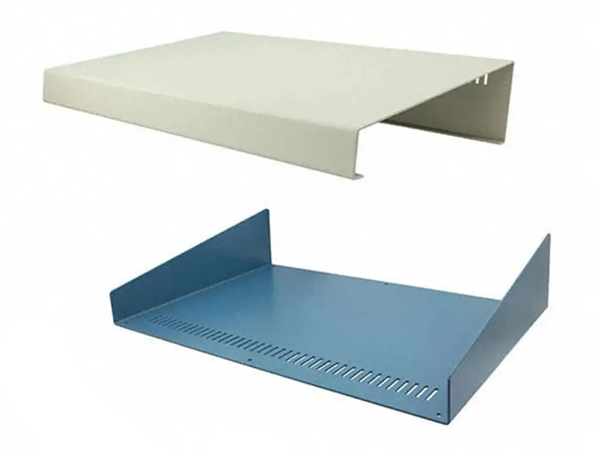 Produktfoto 1 von Hammond 1456 Aluminium Pultgehäuse Geneigte Front, Blau, Beige, 431 mm 89 mm, 280 mm, 2.1 kg