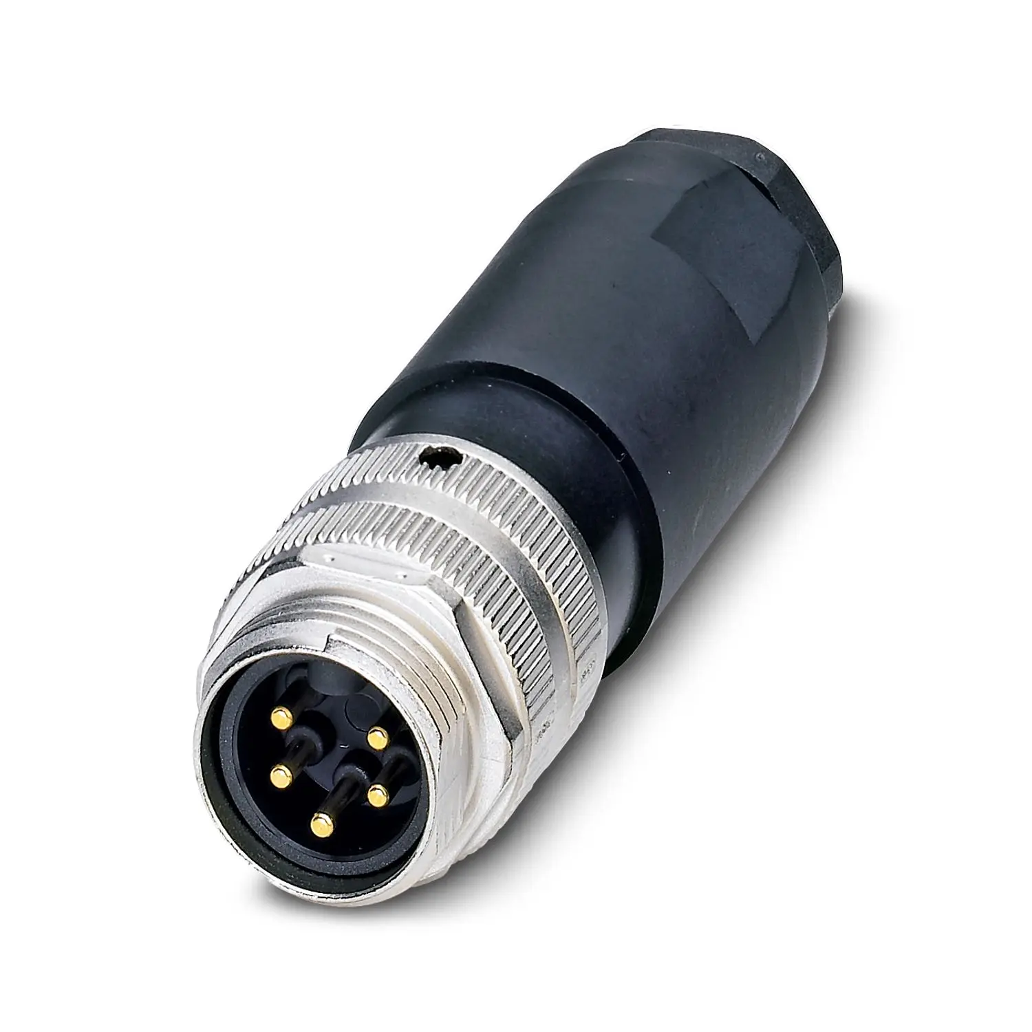 Produktfoto 1 von Phoenix Contact SACC 7/8 in Rundsteckverbinder Stecker 5-polig Stecker 9A Kabel, Kabel IP40