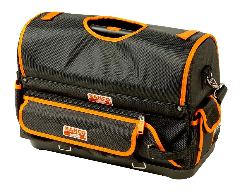 Produktfoto 1 von Bahco Polyester Hartboden Tasche mit Reißverschluss, 220 mm x 355 mm x 230 mm Schultergurt