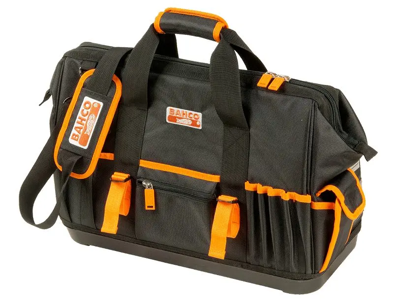 Produktfoto 1 von Bahco Polyester Hartboden Tasche mit Reißverschluss, 210 mm x 470 mm x 370 mm Schultergurt