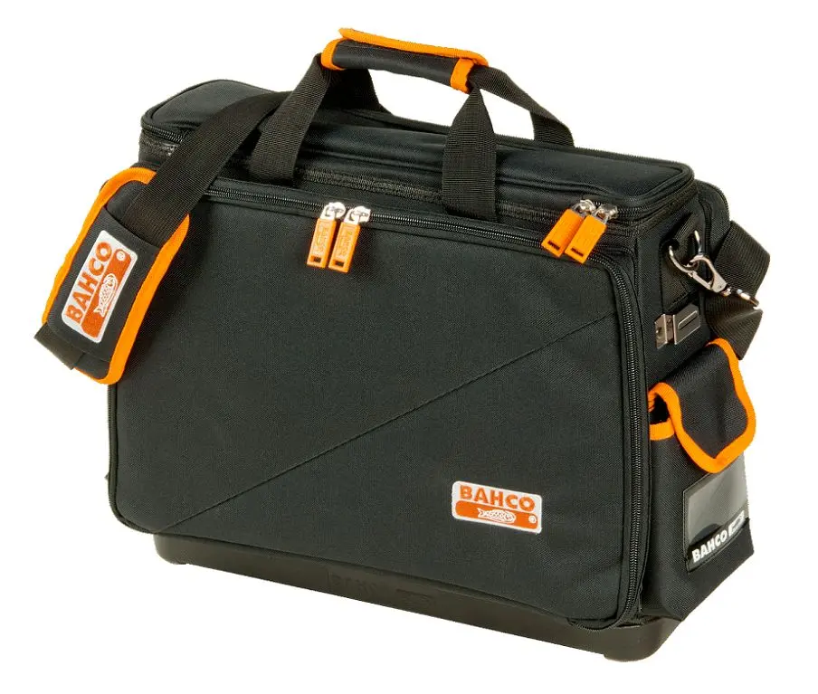 Produktfoto 1 von Bahco Polyester Hartboden Tasche mit Reißverschluss, 190 mm x 430 mm x 350 mm Schultergurt