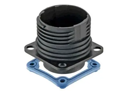 Produktfoto 1 von HARTING Han F+B Netzstecker Schraubbefestigung, Schott Anbaugehäuse, IP69K