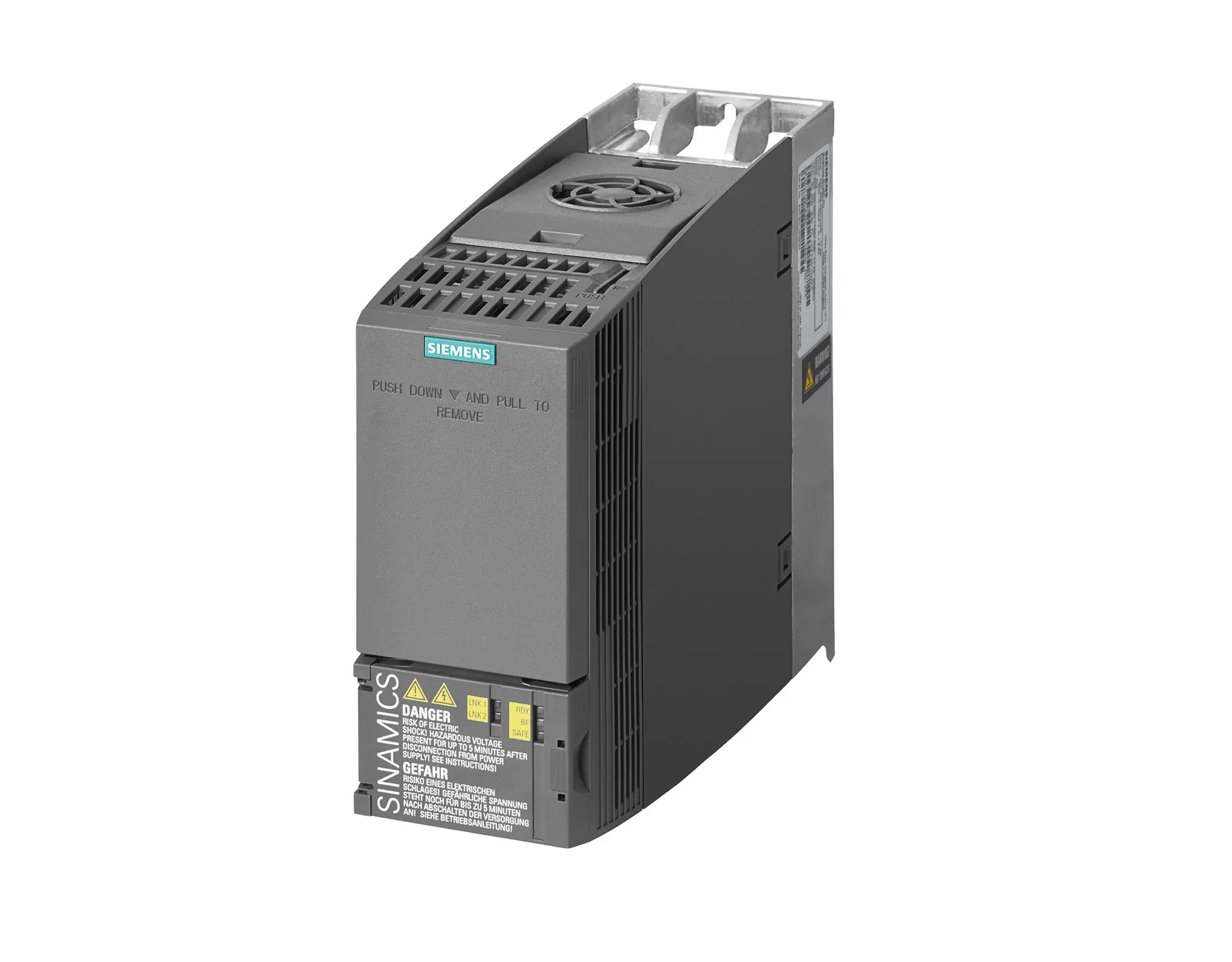 Produktfoto 1 von Siemens SINAMICS G120C 3-Phasen Frequenzumrichter 3 kW 480 V 7.3 A 550Hz