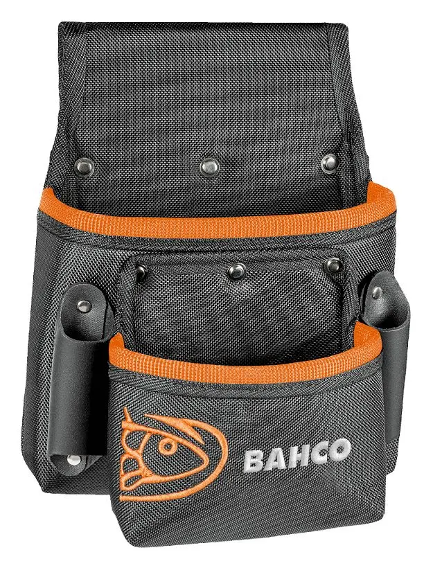 Produktfoto 1 von Bahco Polyester Werkzeuggürteltasche, 2 Fächer, 260 mm x 260 mm x 180 mm