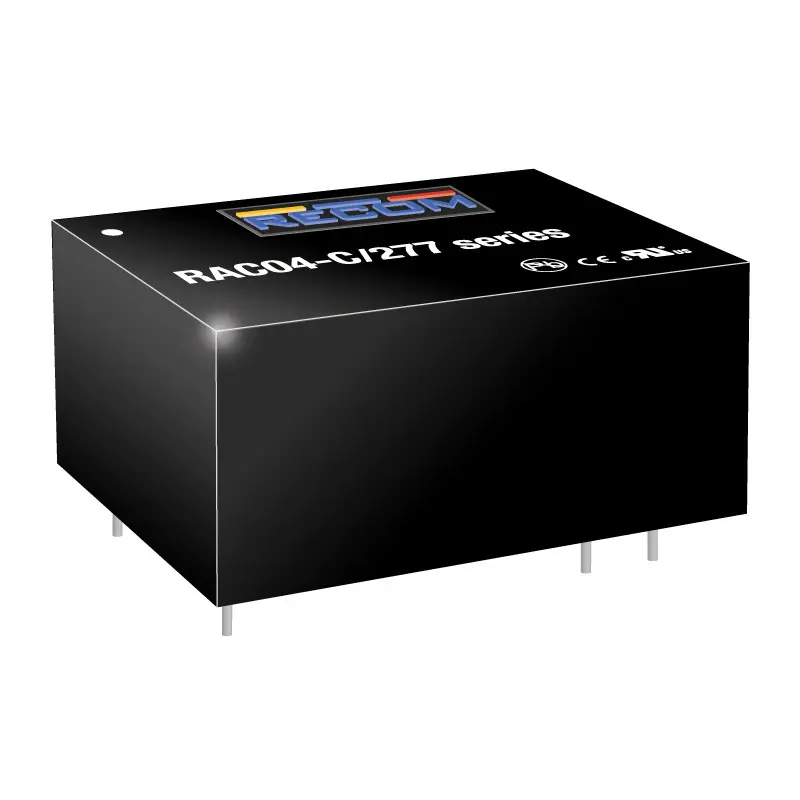 Produktfoto 1 von Recom RAC04-C/277 Schaltnetzteil 1 12V dc 4 W, Oberfläche 264V ac