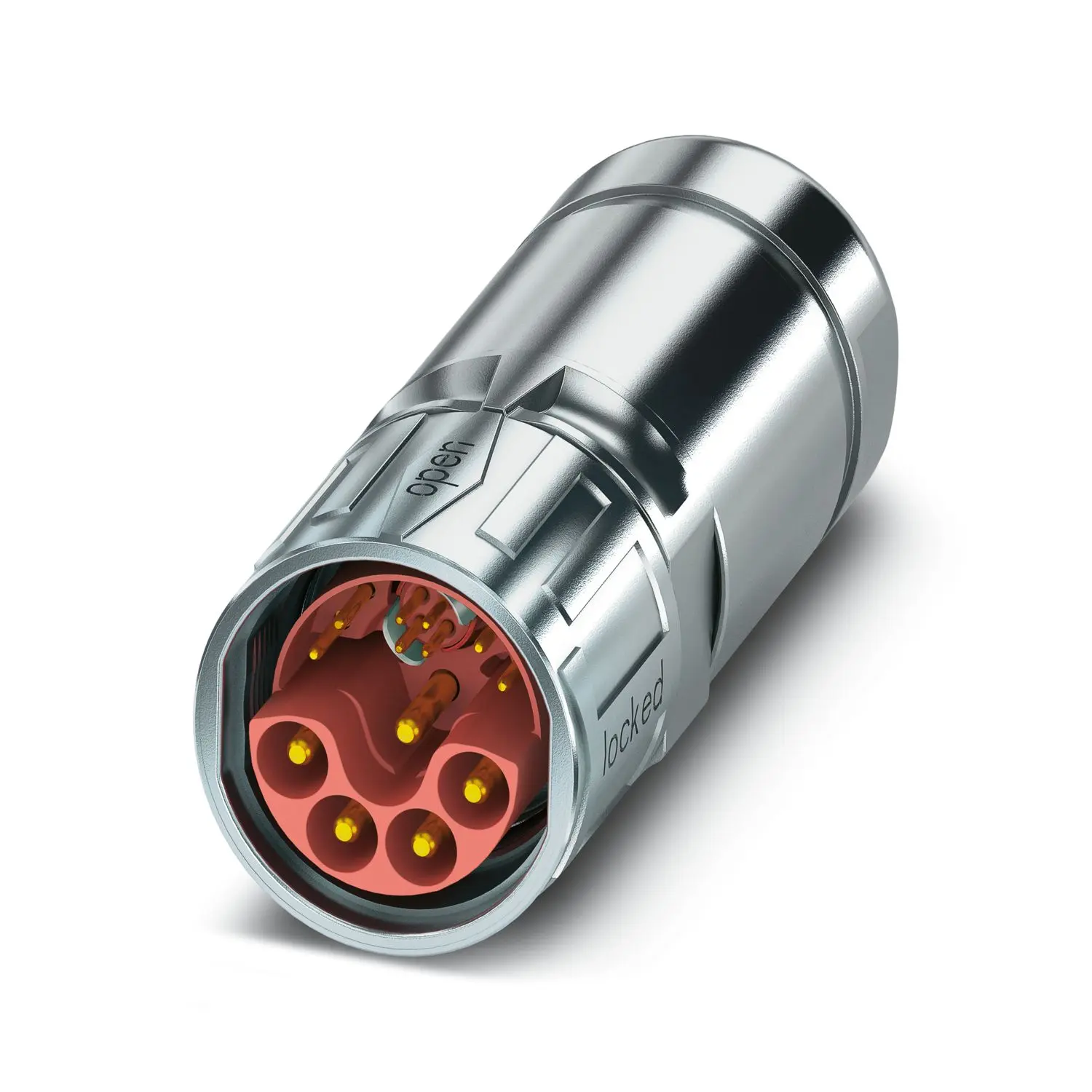 Produktfoto 1 von Phoenix Contact SH 28 mm M23 Rundsteckverbinder Stecker 13-polig Stecker 30A Kabel IP40, IP68, IP69K