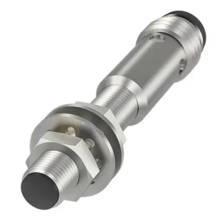 Produktfoto 1 von BALLUFF M5 Induktiver Näherungssensor, Gewinderohr PnP / 100mA 0.8 mm, IP67 30 V dc