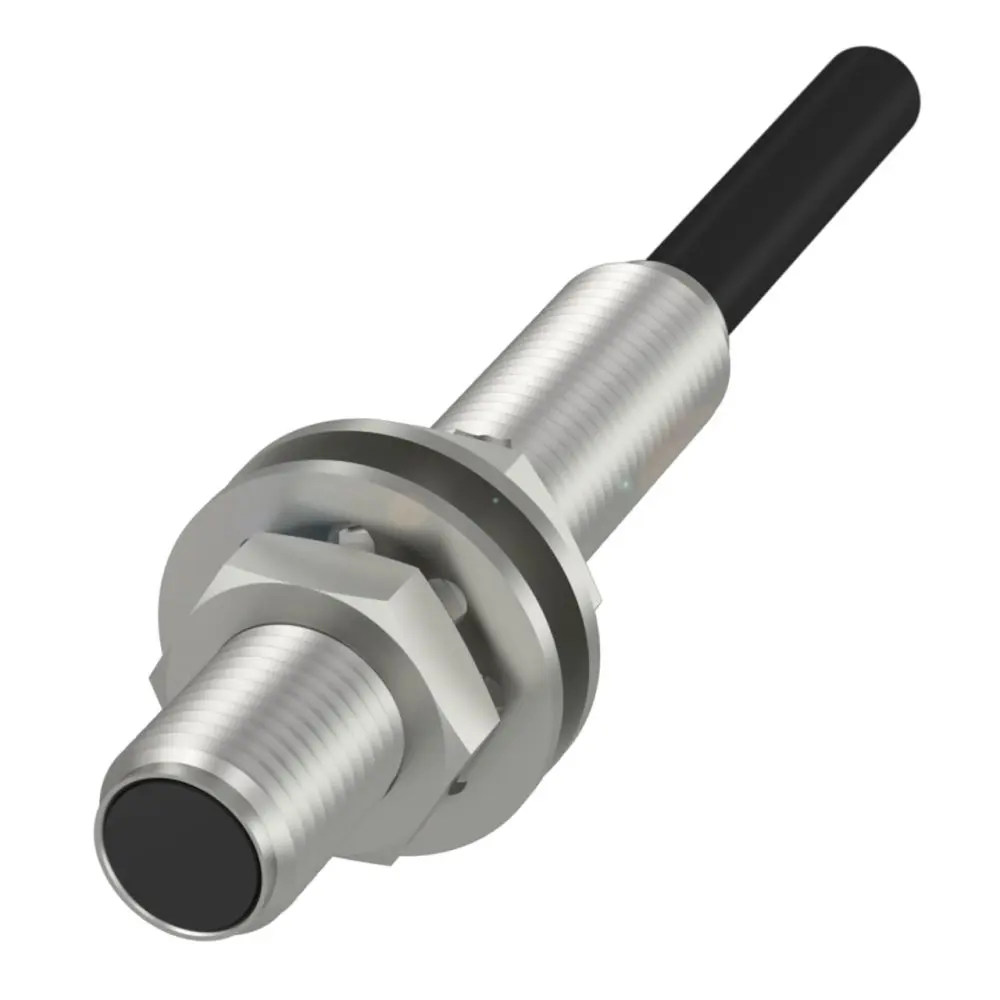 Produktfoto 1 von BALLUFF M5 Näherungssensor Induktiv, Gewinderohr 0,8 mm PNP 10 → 30 V dc / 100 mA NO, IP67