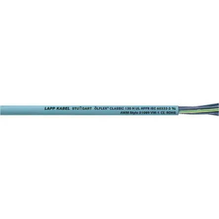 Produktfoto 1 von Lapp YY Steuerkabel, 12-adrig x 1.5 mm² 15 AWG Ungeschirmt Grau, 50 m, Halogenfrei