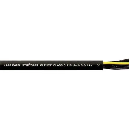 Produktfoto 1 von Lapp ÖLFLEX CLASSIC 110 Steuerkabel, 4-adrig x 0.75 mm² 18 AWG Ungeschirmt Schwarz, 50 m, Polyvinylchlorid