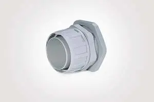 Produktfoto 1 von HellermannTyton FG Kabelverschraubung, PG36 Polypropylen Grau/ 35.6 mm, IP54