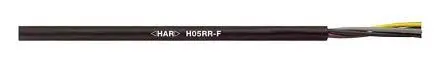 Produktfoto 1 von Lapp H05-RRF Netzkabel, 3-adrig Schwarz, 100 m, Gummi 60 °C
