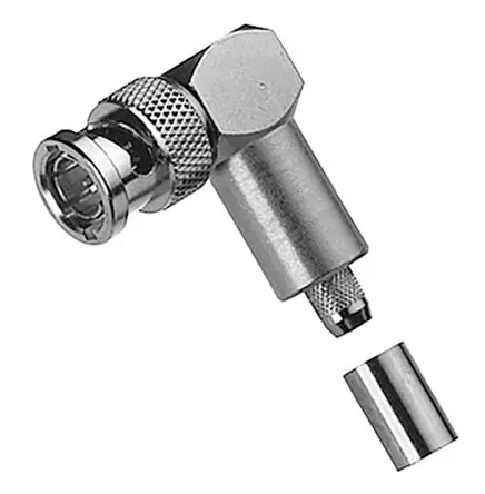Produktfoto 1 von Telegärtner BNC Stecker Koaxialsteckverbinder BNC-Steckverbinder, Kabel, für RG58C/U-Kabel, 50 Ω Crimpbefestigung,