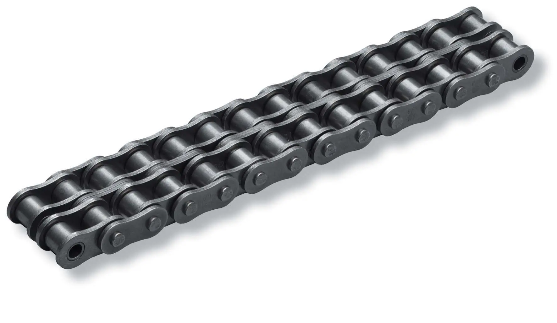 Produktfoto 1 von Renold SD10B 10B-2 Stahl 2 Rollenkette BS, Teilung 15.88 mm, Länge 5 m, Länge 36.2 mm