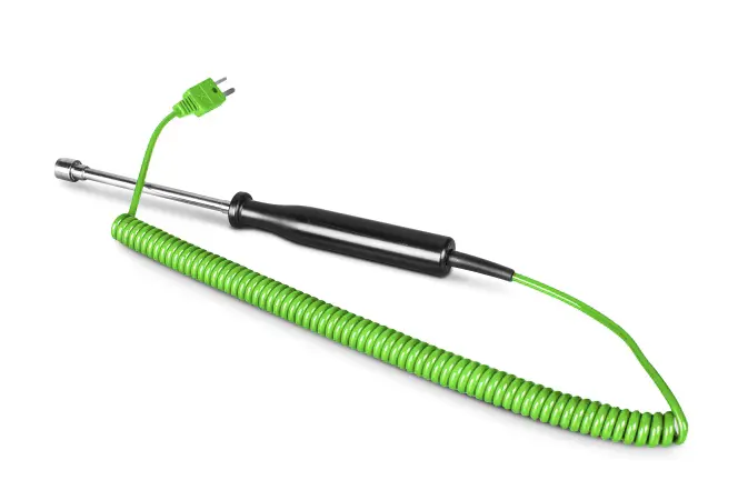 Produktfoto 1 von RS PRO Temperatursensor, K, Scheibe x 63 mm Typ K, Ø 4.7 mm, max.Temp 600 °C