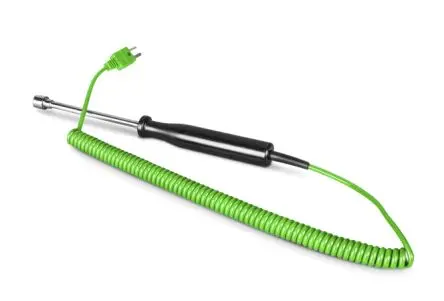 Produktfoto 1 von RS PRO Temperatursensor, K, Scheibe x 63 mm Typ K, Ø 4.7 mm, max.Temp 600 °C