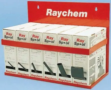 Produktfoto 1 von TE Connectivity LSTT Wärmeschrumpfschlauch, Polyolefin Schwarz Schrumpfrate 2:1
