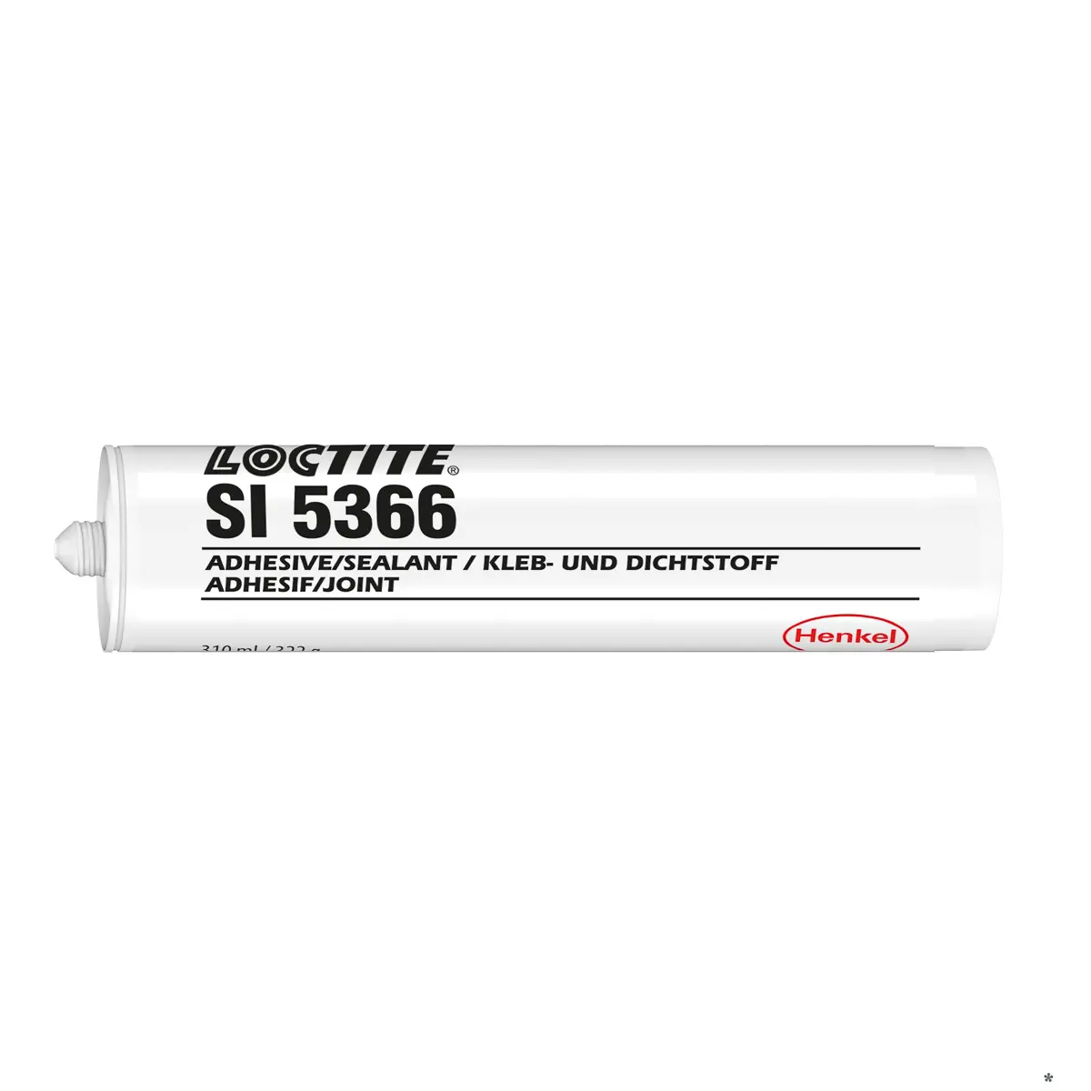 Produktfoto 1 von 5366 Dichtmittel Klar Paste, Patrone 310 ml, 250 °C, -60 °C