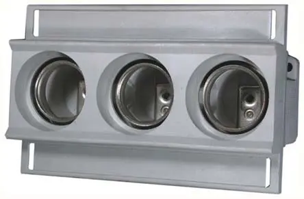 Produktfoto 1 von ETI D-Sicherungshalter 25A 500V ac, Serie DO 3P-polig