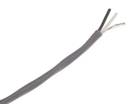 Produktfoto 1 von Alpha Wire DEF STAN Steuerkabel, 2-adrig 0.09mm² 28 AWG Grau Geschirmt, 100 m, Polyvinylchlorid