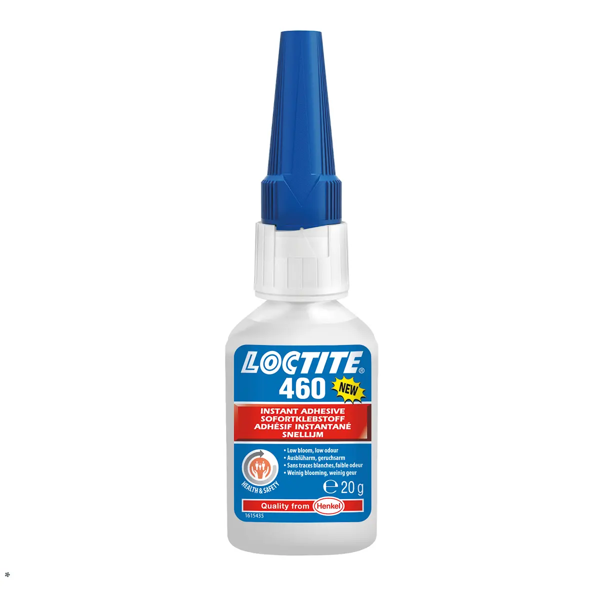 Produktfoto 1 von Loctite 460 Sekundenkleber Cyanacrylat Flüssig transparent, Flasche 20 g
